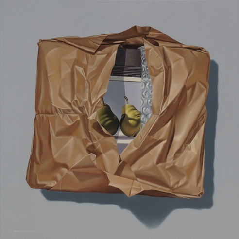 'Parcelled Painting' by artist Brian Henderson